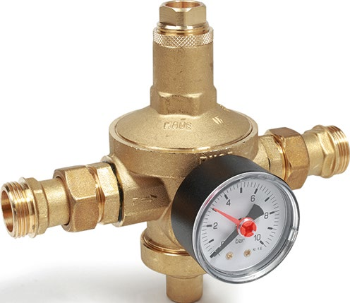 R153MK – Van giảm áp bằng màng ngăn có đồng hồ đo áp suất
