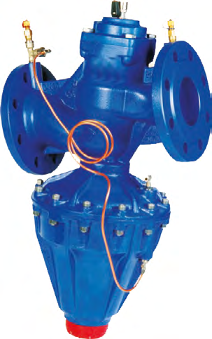 R206CFL – Van điều khiển áp suất chênh lệch DPCV, kết nối mặt bích